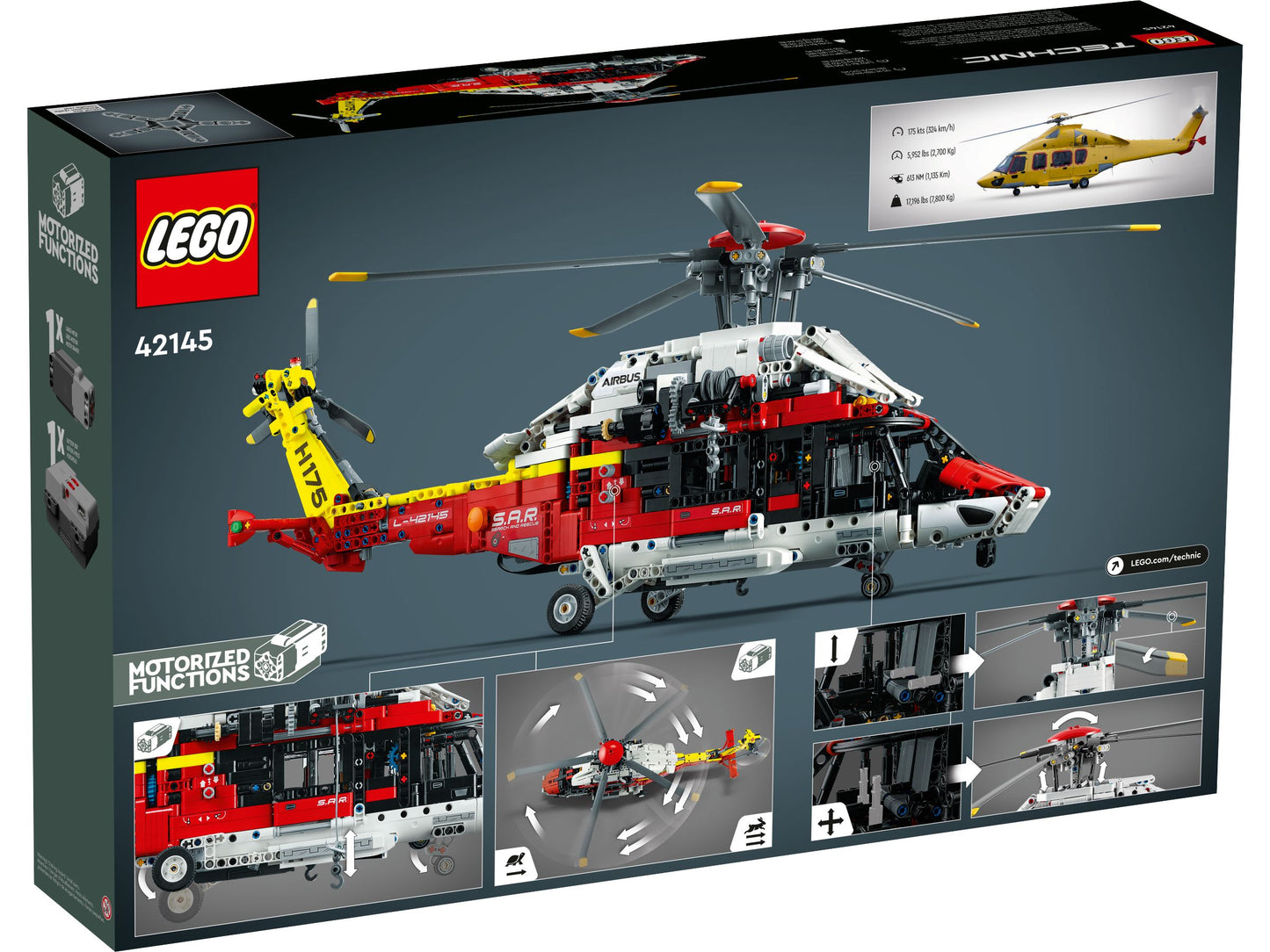 Technic 42145 Airbus H175 Rettungshubschrauber