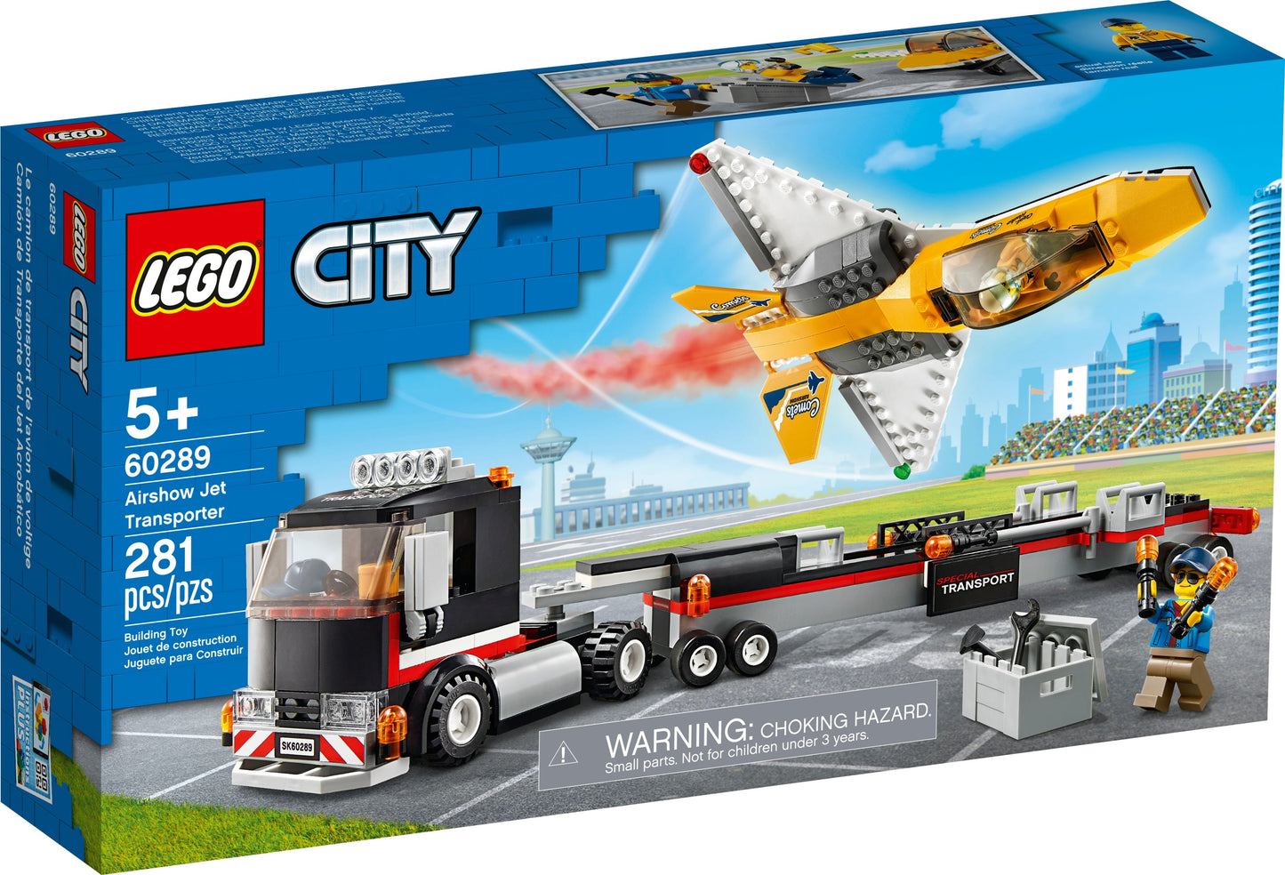 City 60289 Flugshow-Jet-Transporter