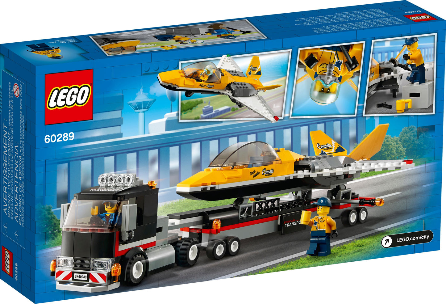 City 60289 Flugshow-Jet-Transporter