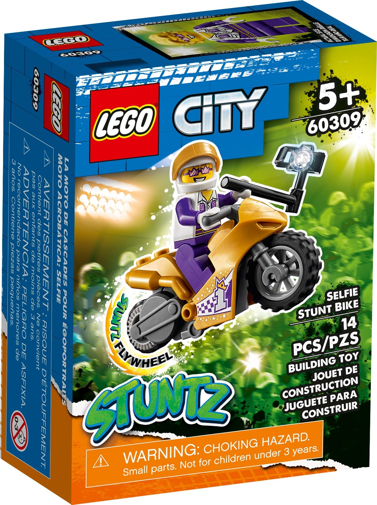 City 60309 Selfie-Stuntbike