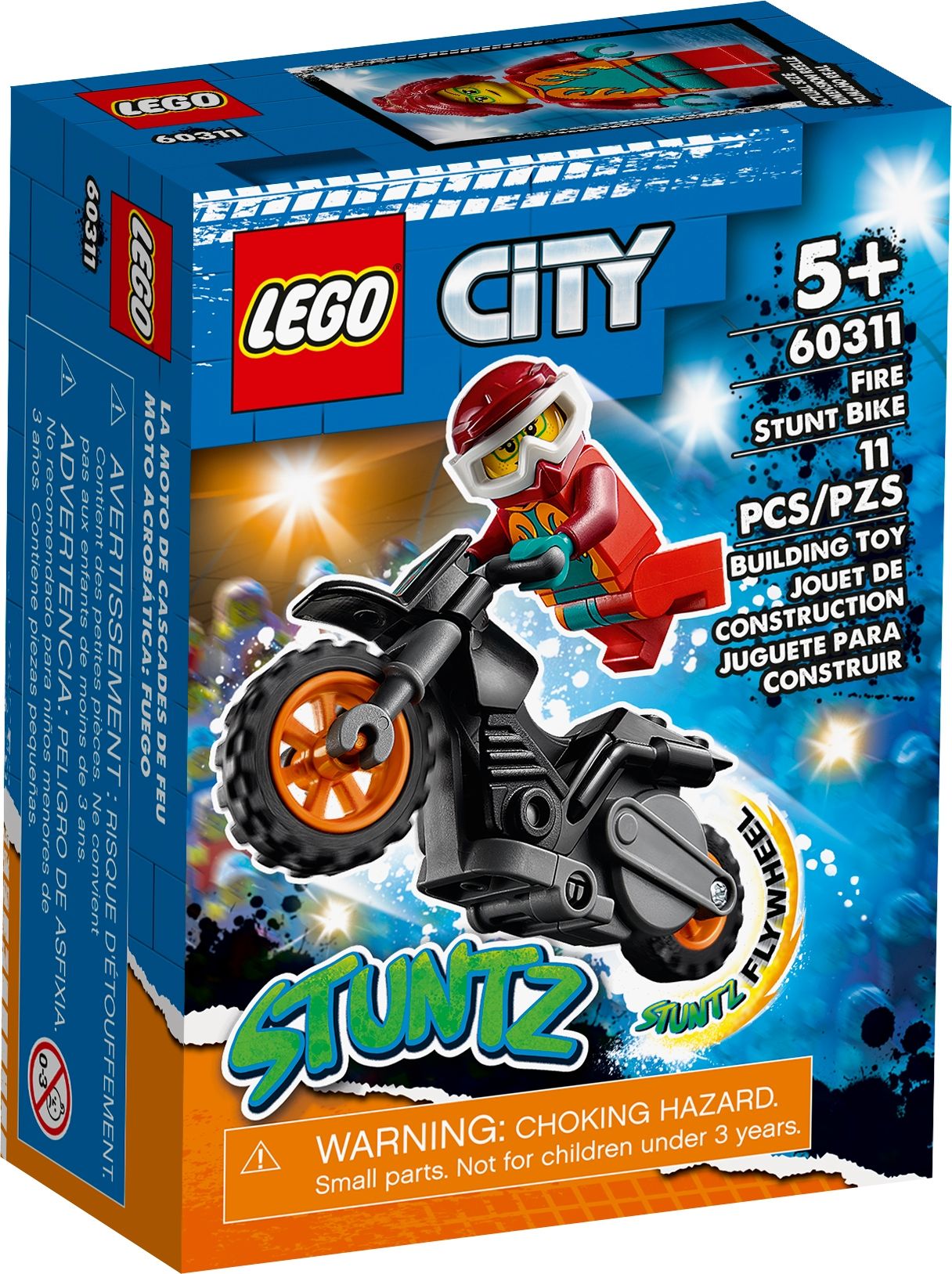 City 60311 Feuer-Stuntbike