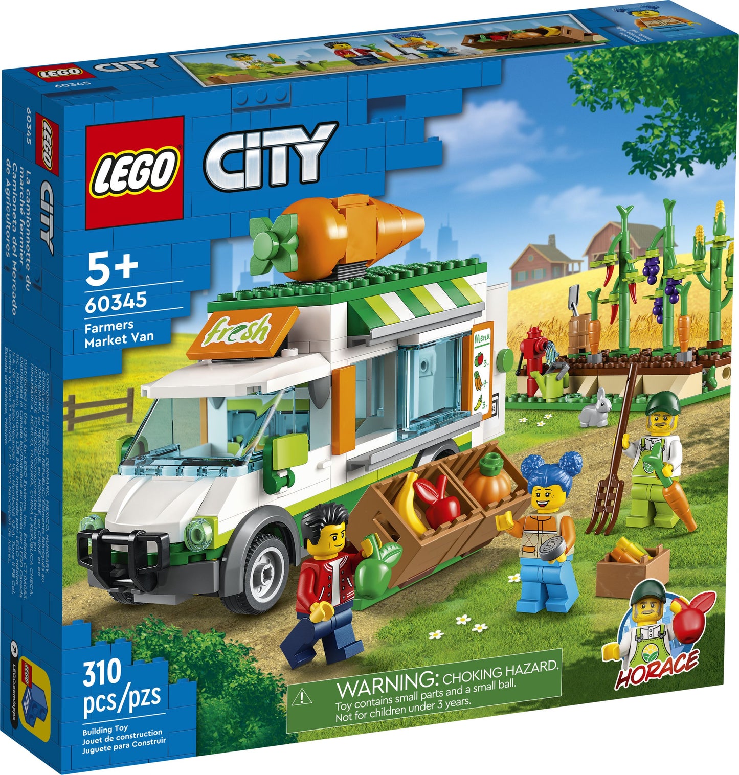 City 60345 Gemüse-Lieferwagen