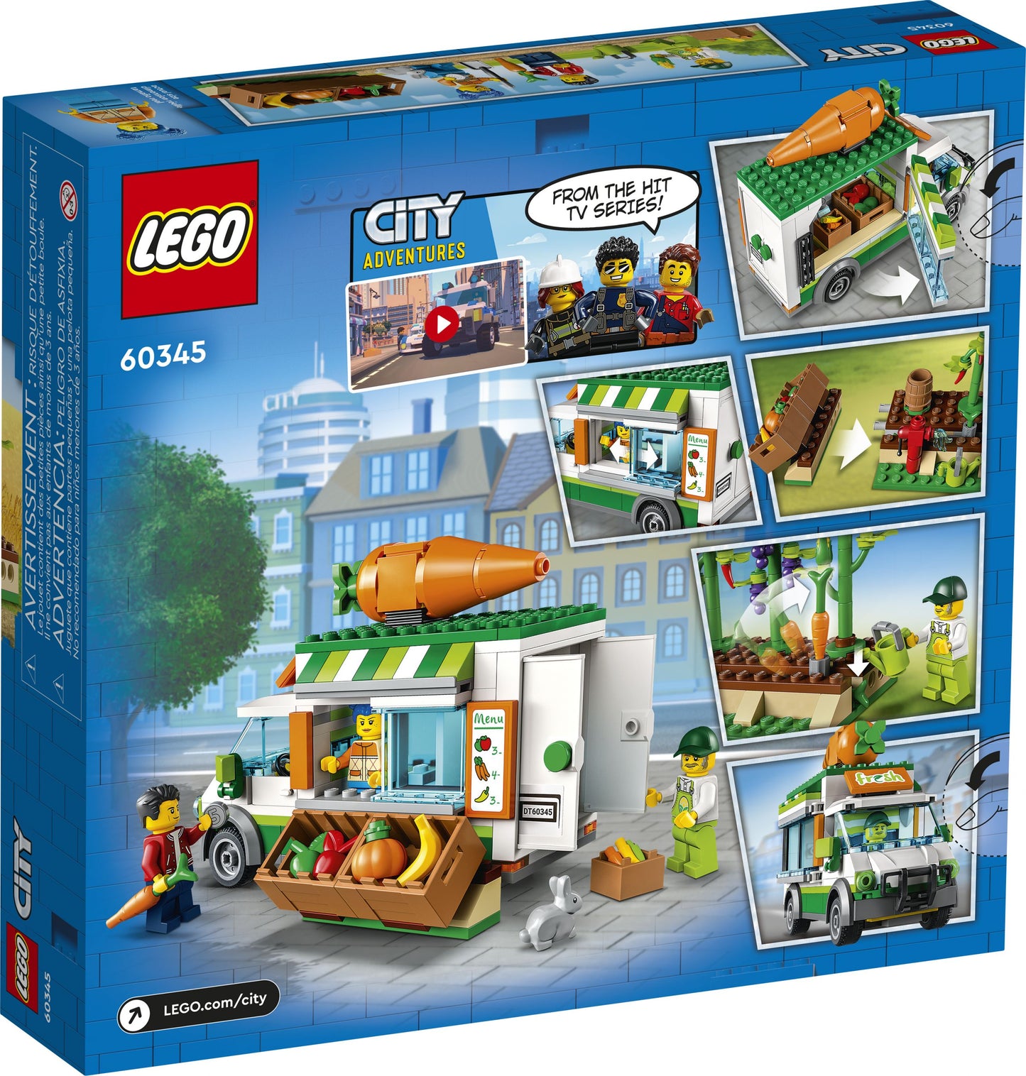 City 60345 Gemüse-Lieferwagen