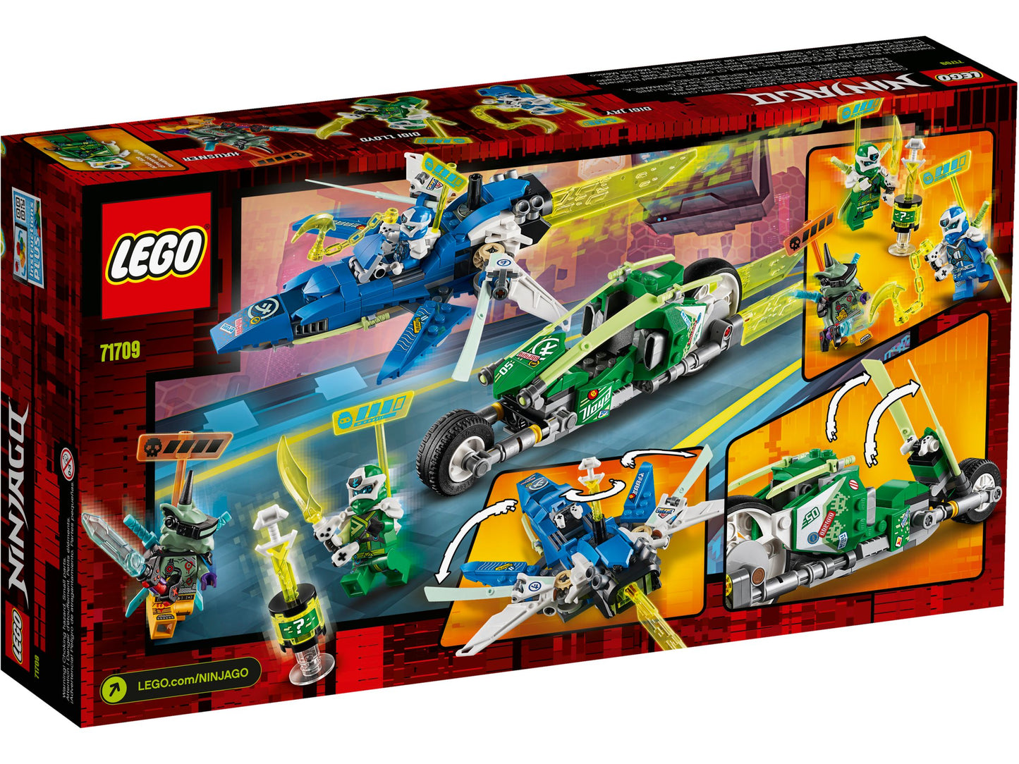 Ninjago 71709 Jay und Lloyds Power-Flitzer