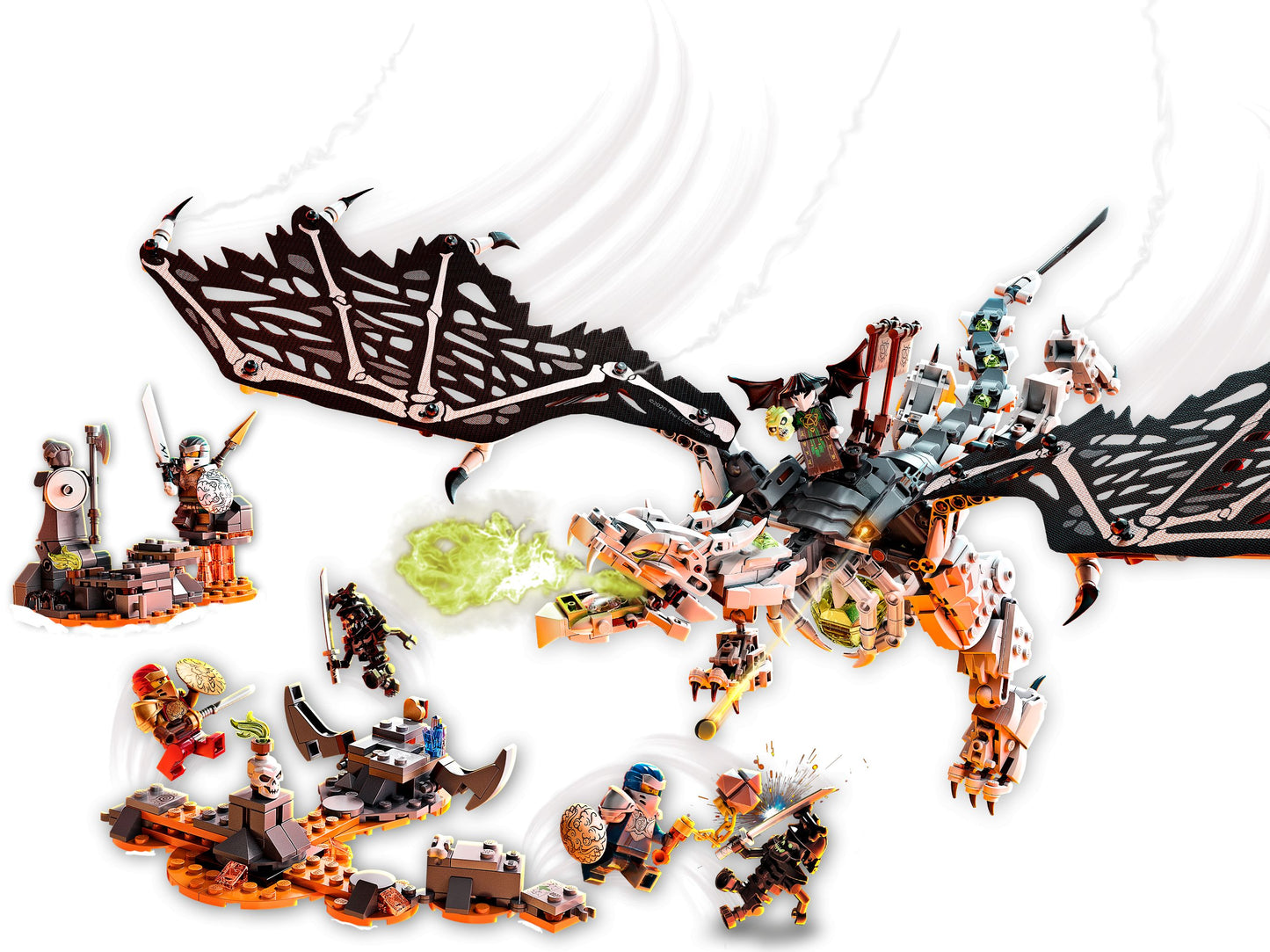 Ninjago 71721 Drache des Totenkopfmagiers