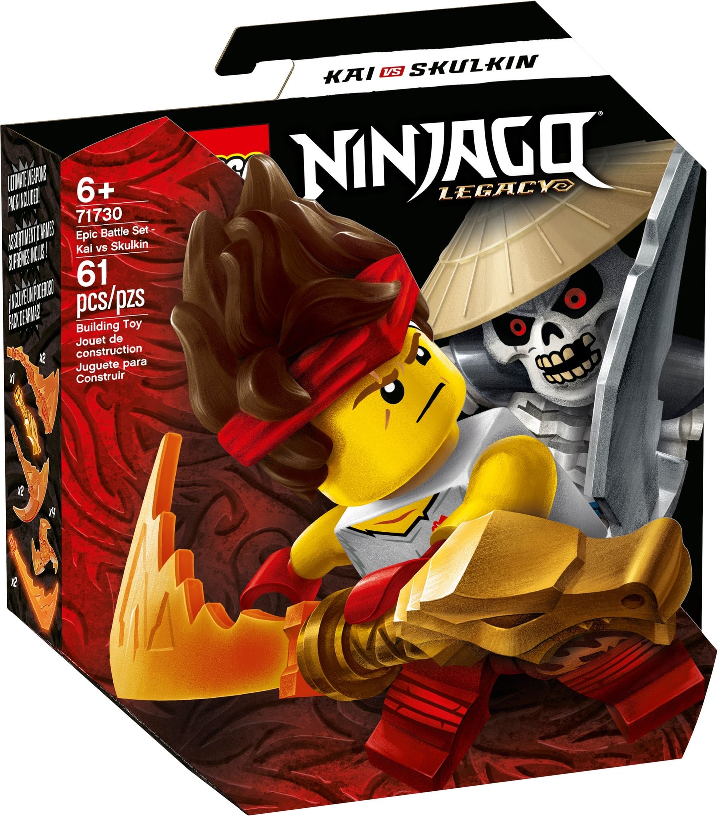 Ninjago 71730 Battle Set Kai vs. Skulkin