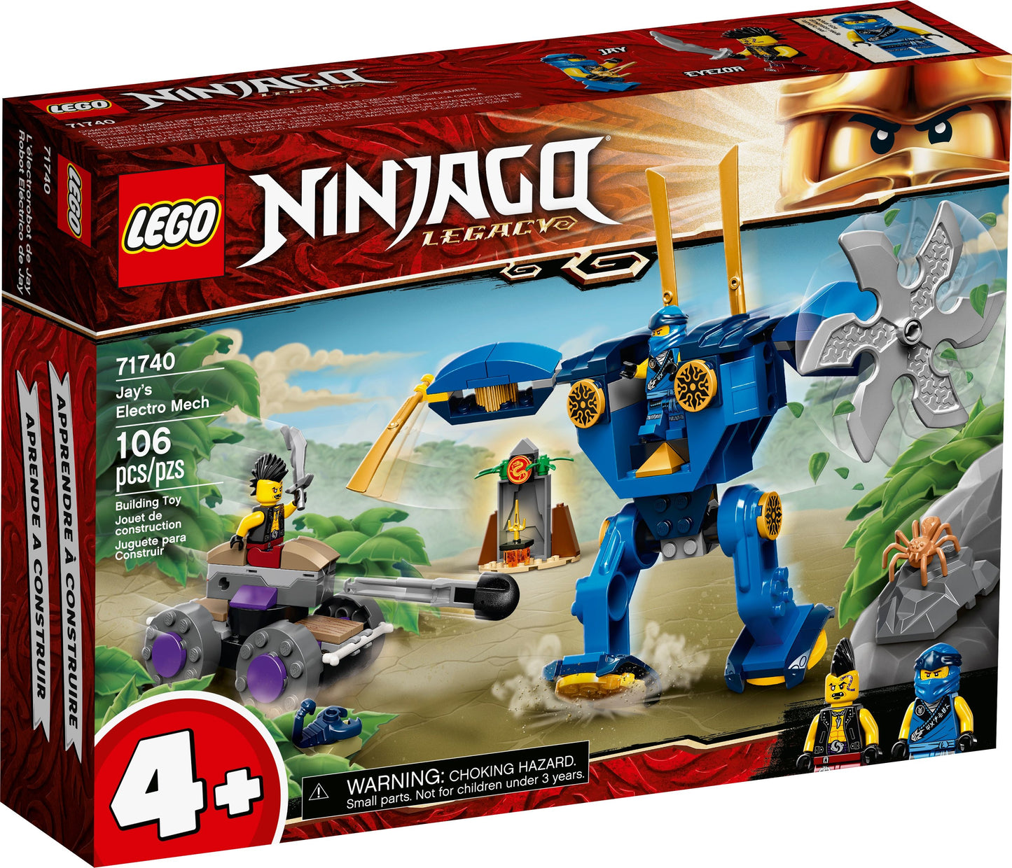 Ninjago 71740 Jays Elektro-Mech