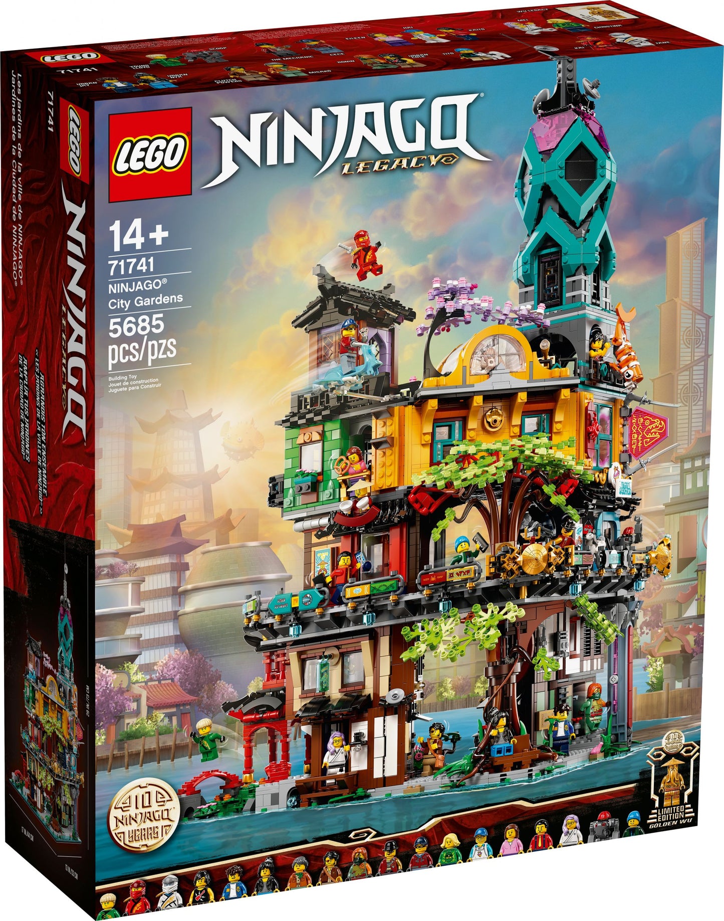 Ninjago 71741 Die Gärten von NINJAGO City