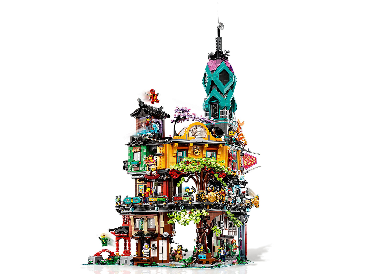 Ninjago 71741 Die Gärten von NINJAGO City