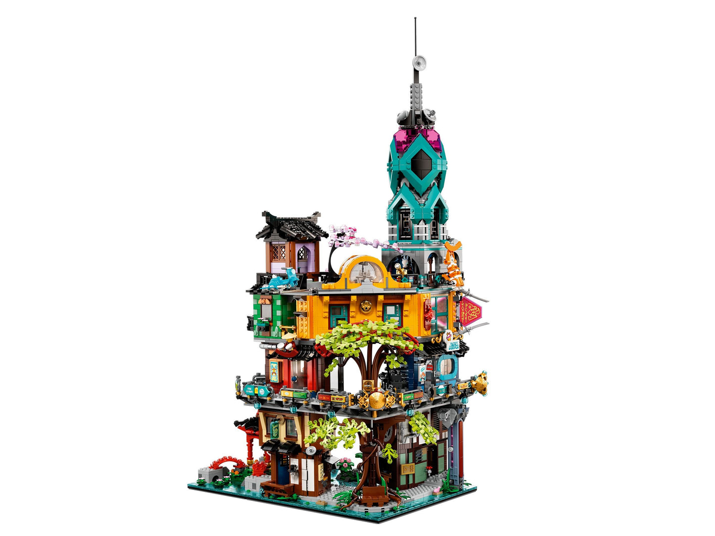 Ninjago 71741 Die Gärten von NINJAGO City