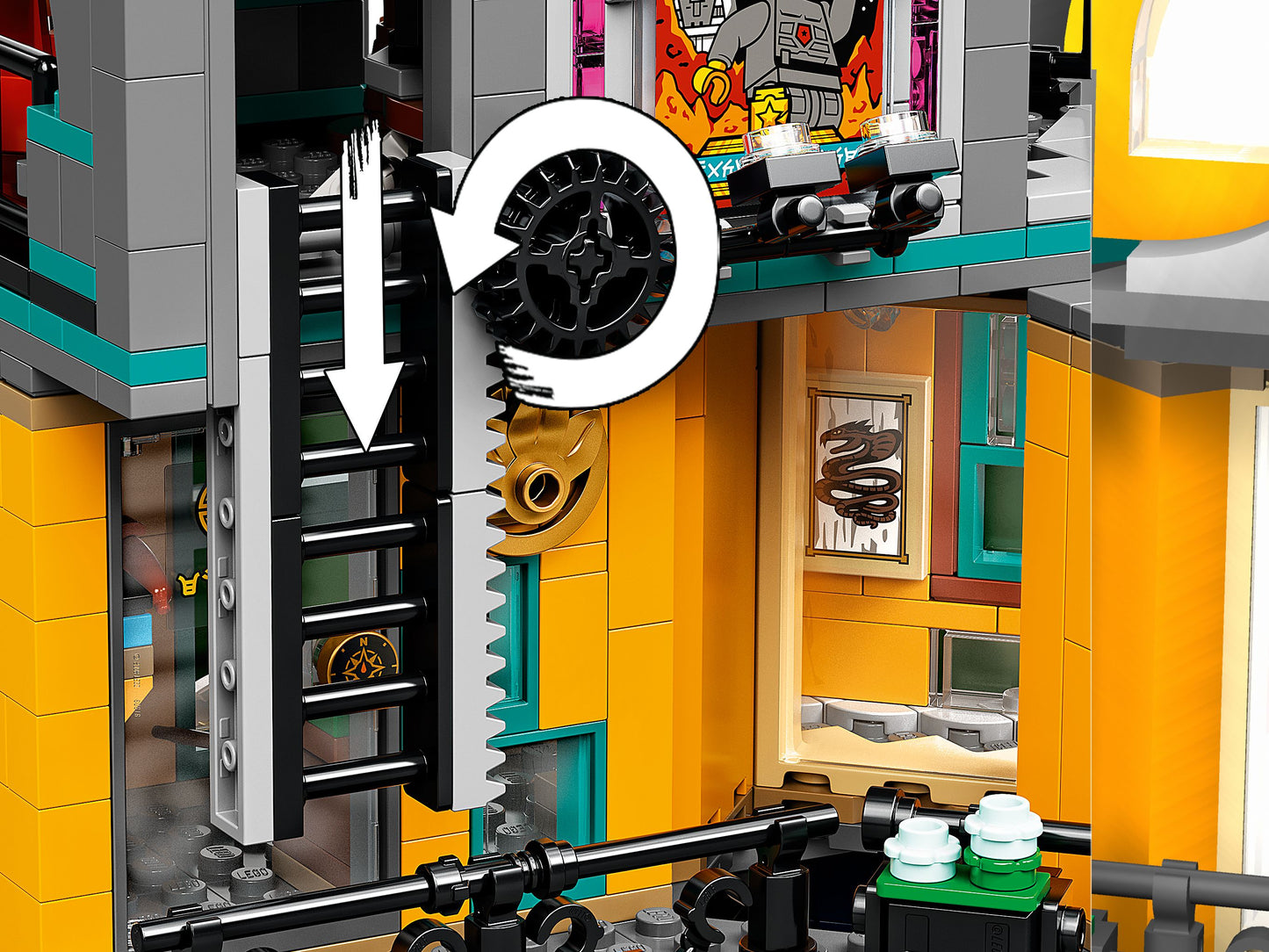 Ninjago 71741 Die Gärten von NINJAGO City