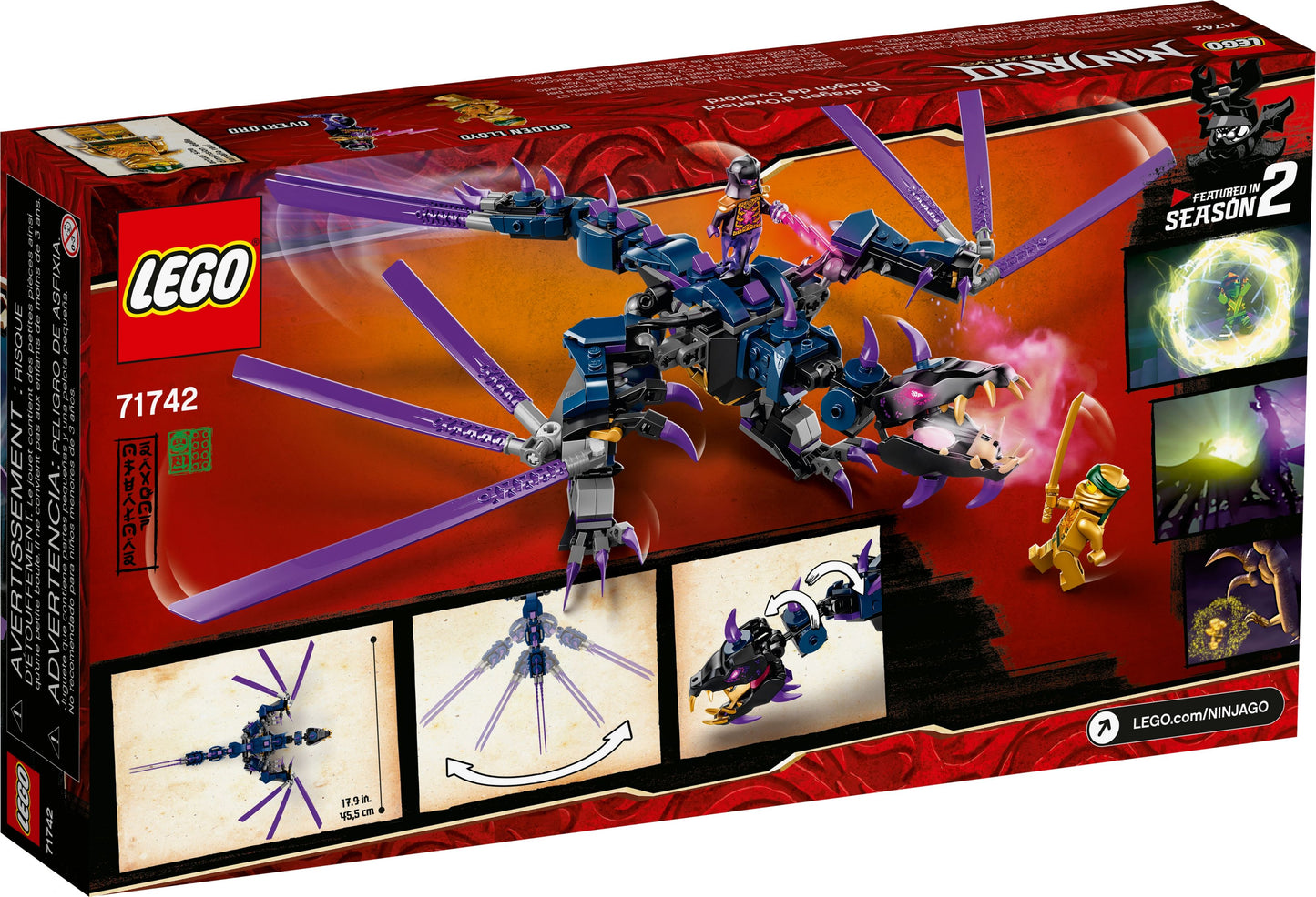 Ninjago 71742 Der Drache des Overlord