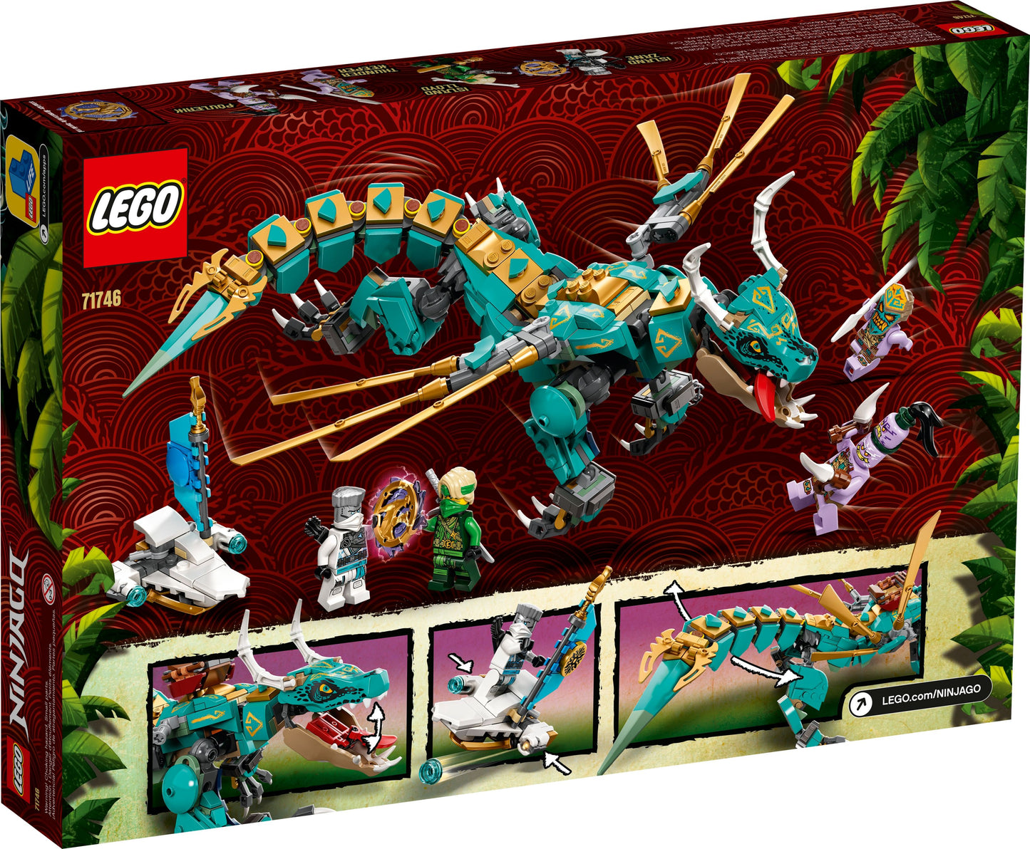 Ninjago 71746 Dschungeldrache