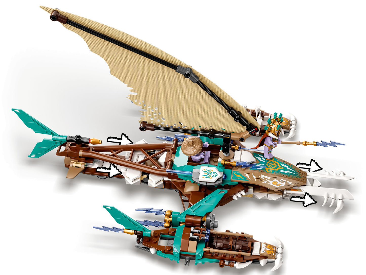 Ninjago 71748 Duell der Katamarane