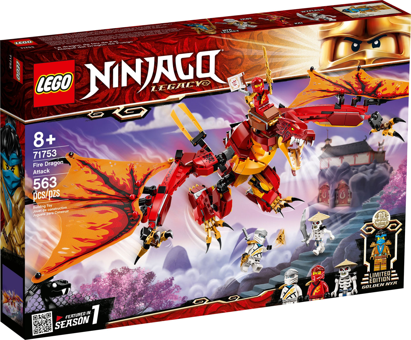 Ninjago 71753 Kais Feuerdrache