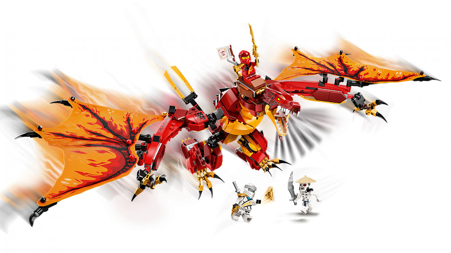 Ninjago 71753 Kais Feuerdrache