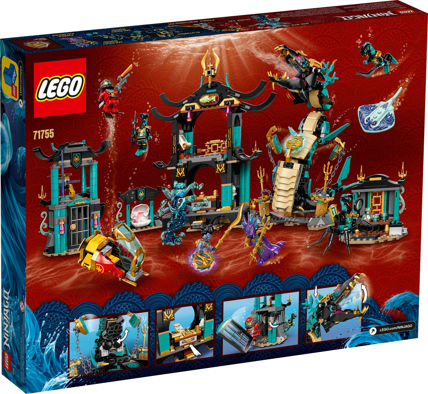 Ninjago 71755 Tempel des unendlichen Ozeans