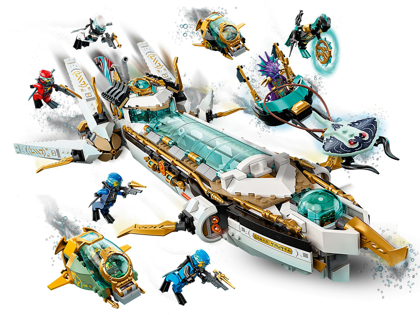 Ninjago 71756 Wassersegler