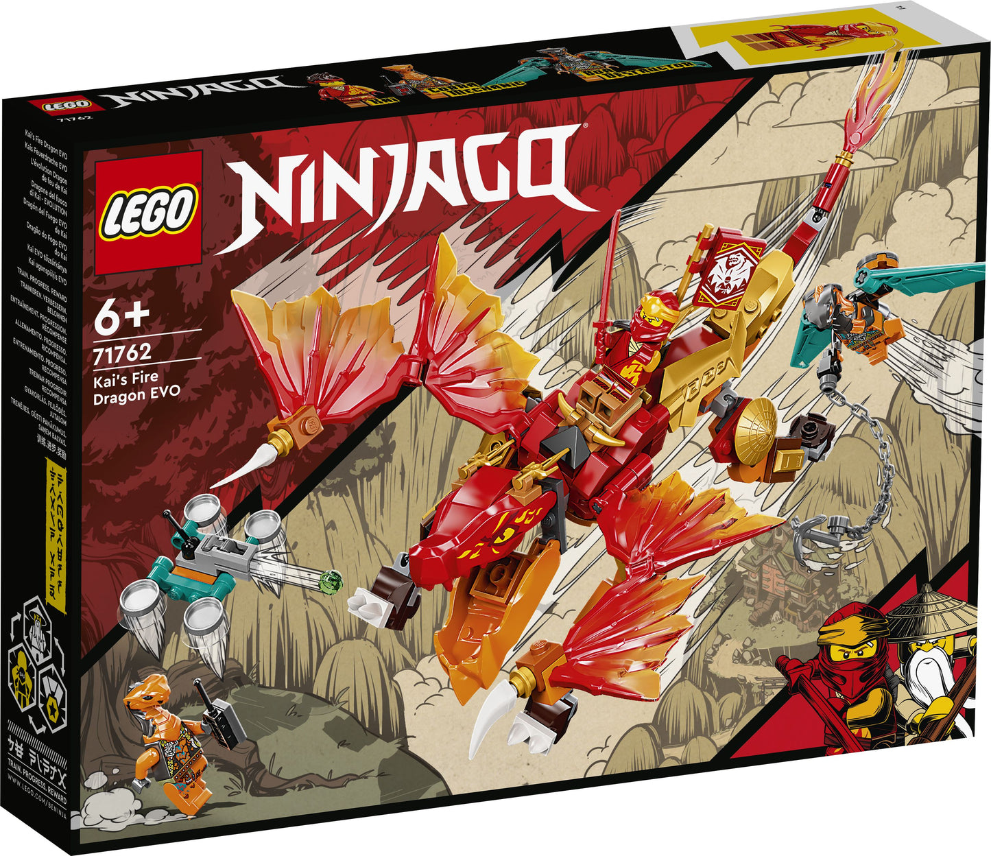 Ninjago 71762 Kais Feuerdrache EVO