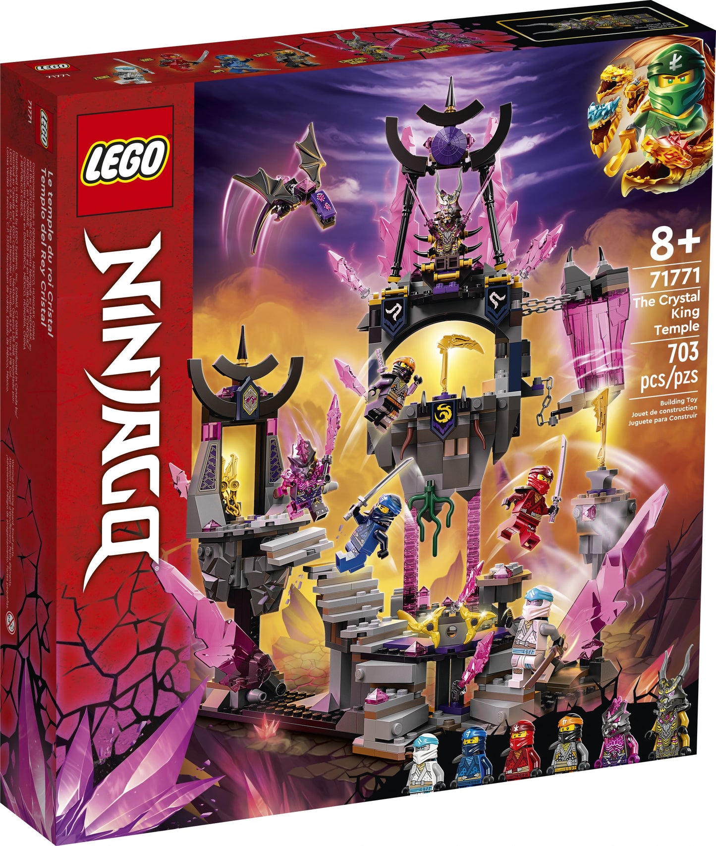 Ninjago 71771 Der Tempel des Kristallkönigs