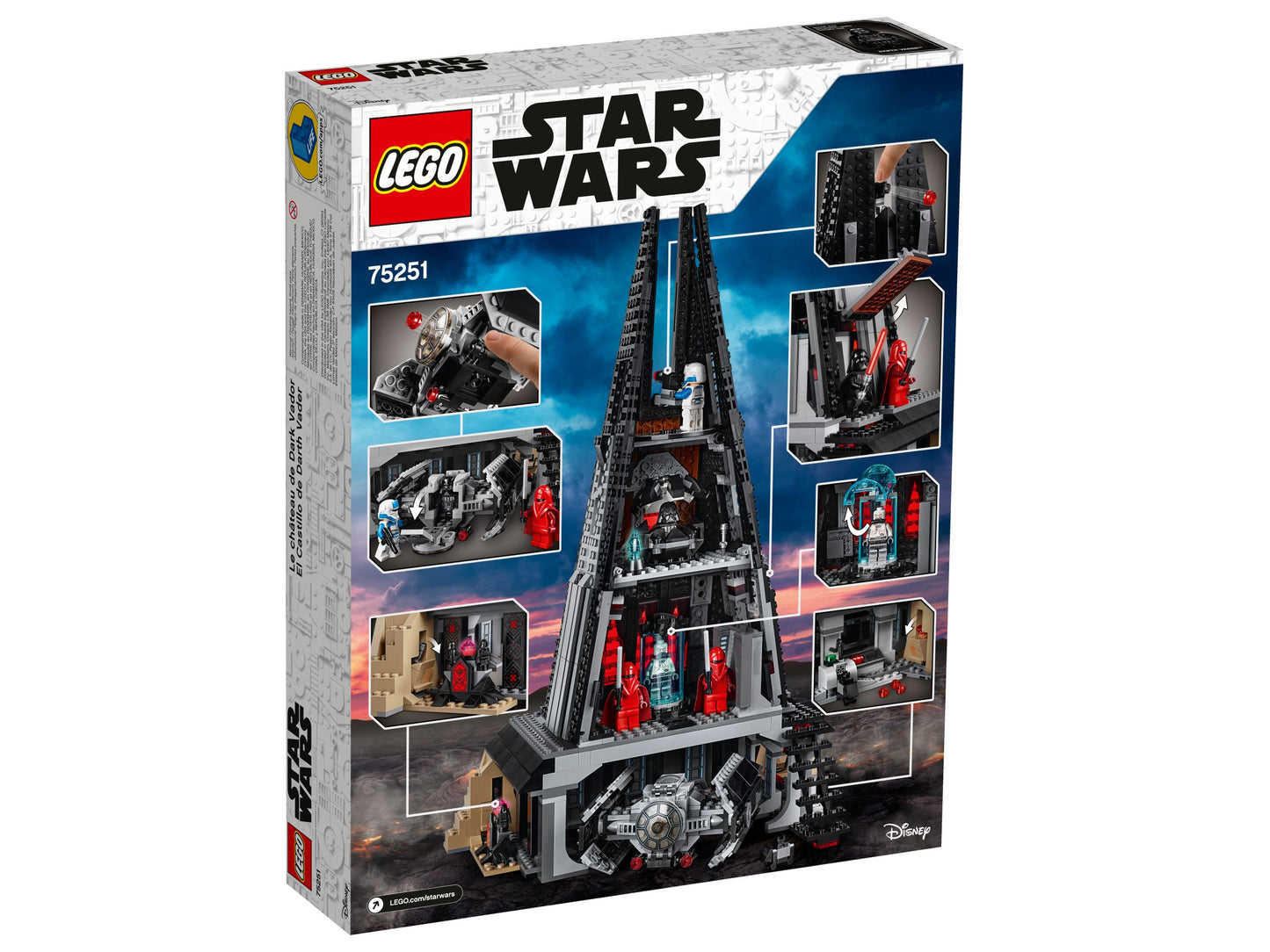 Star Wars 75251 Darth Vaders Festung