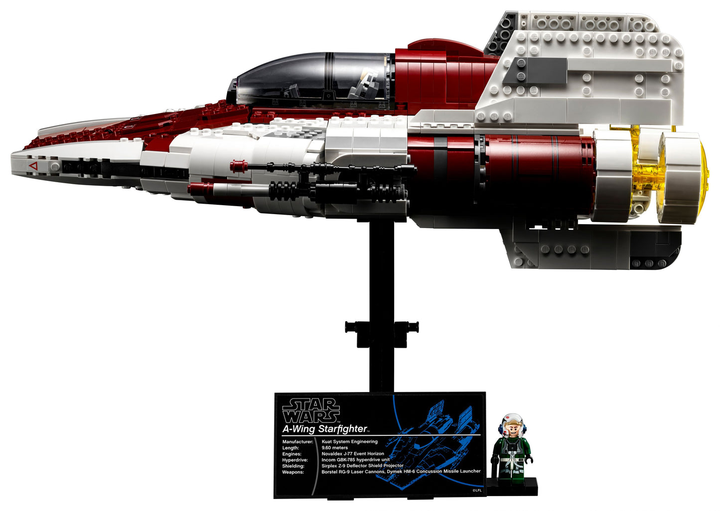 Star Wars 75275 A-wing Starfighter