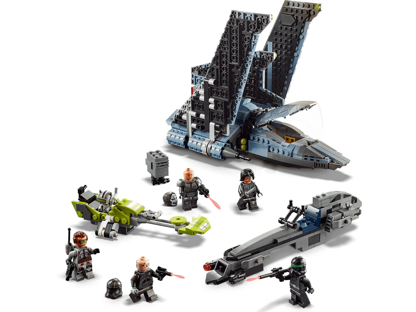 Star Wars 75314 Angriffsshuttle aus The Bad Batch