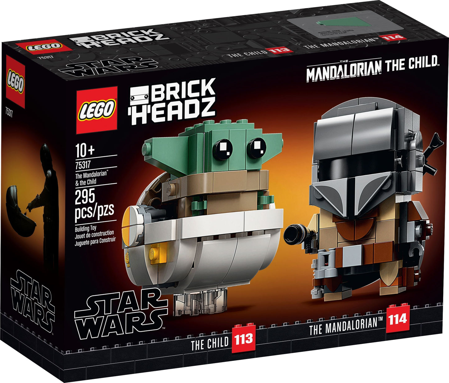 BrickHeadz 75317 Der Mandalorianer und das Kind