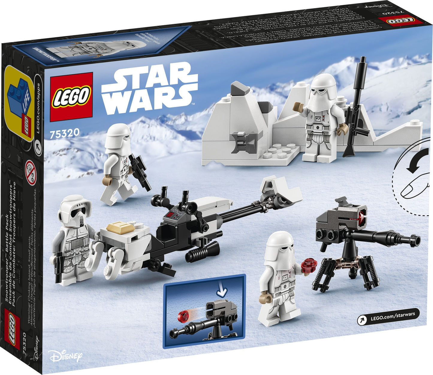 Star Wars 75320 Snowtrooper Battle Pack