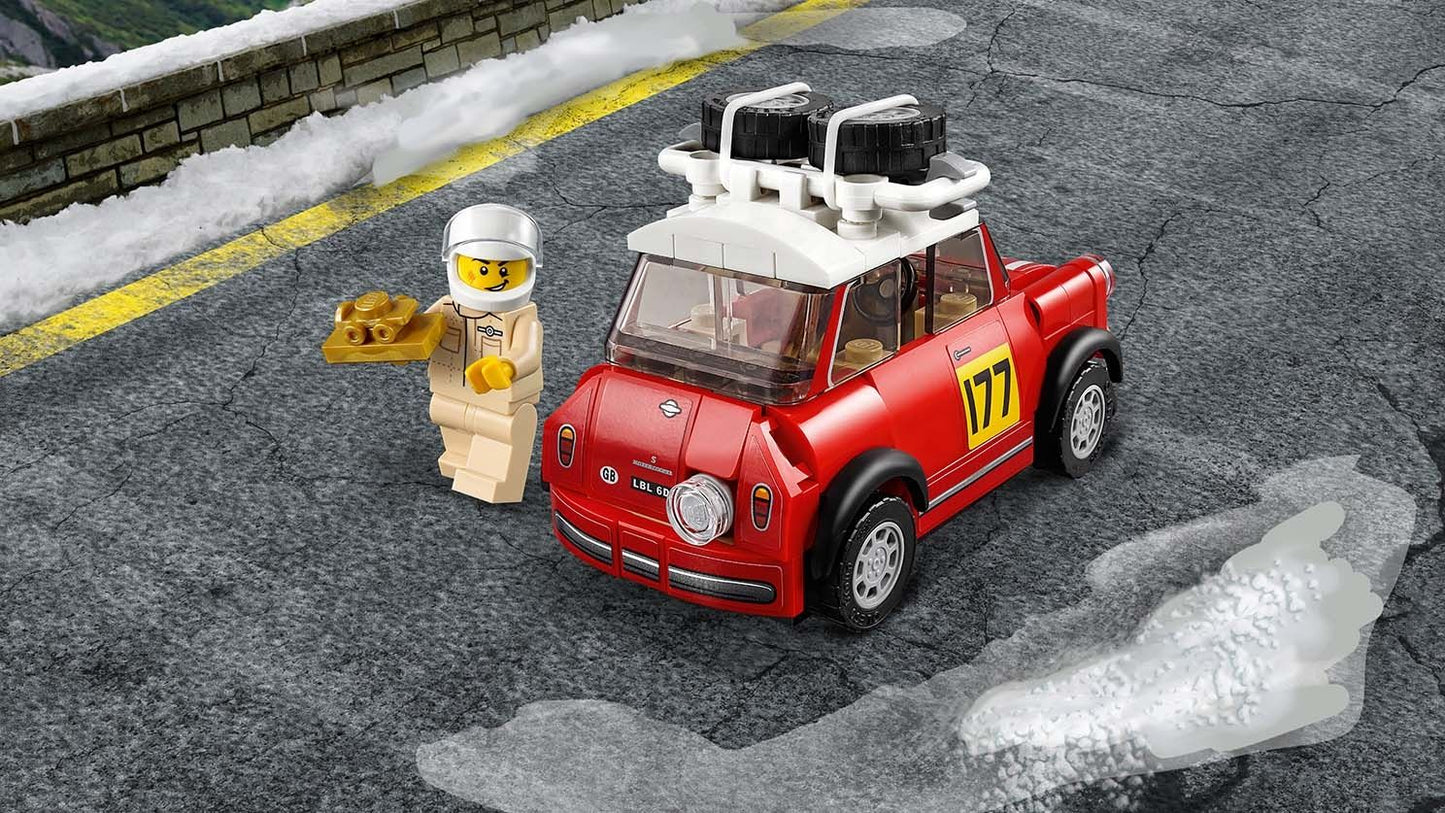 Speed Champions 75894 Rallyeauto 1967 Mini Cooper S und Buggy 2018 Mini John Cooper Works