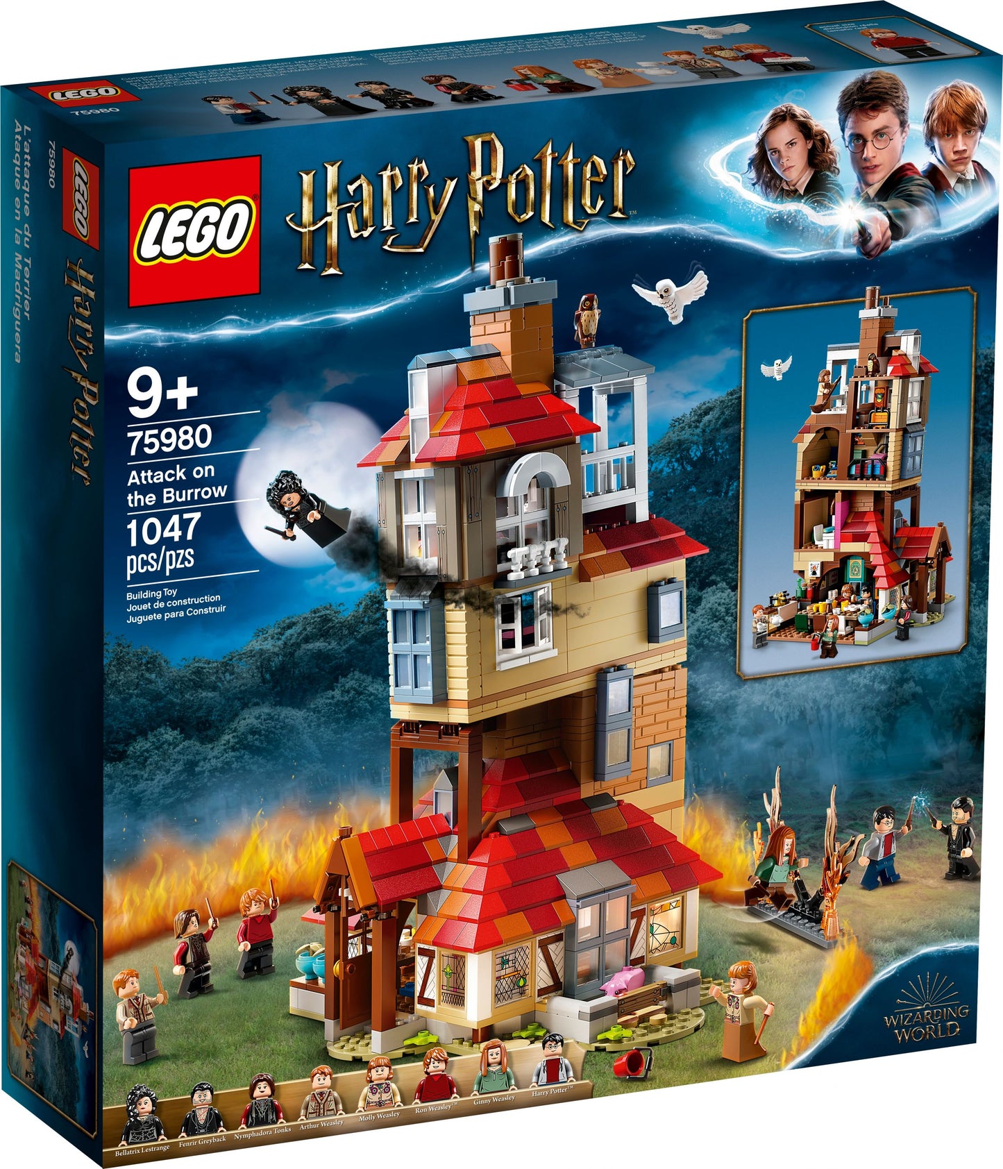 Harry Potter 75980 Angriff auf den Fuchsbau