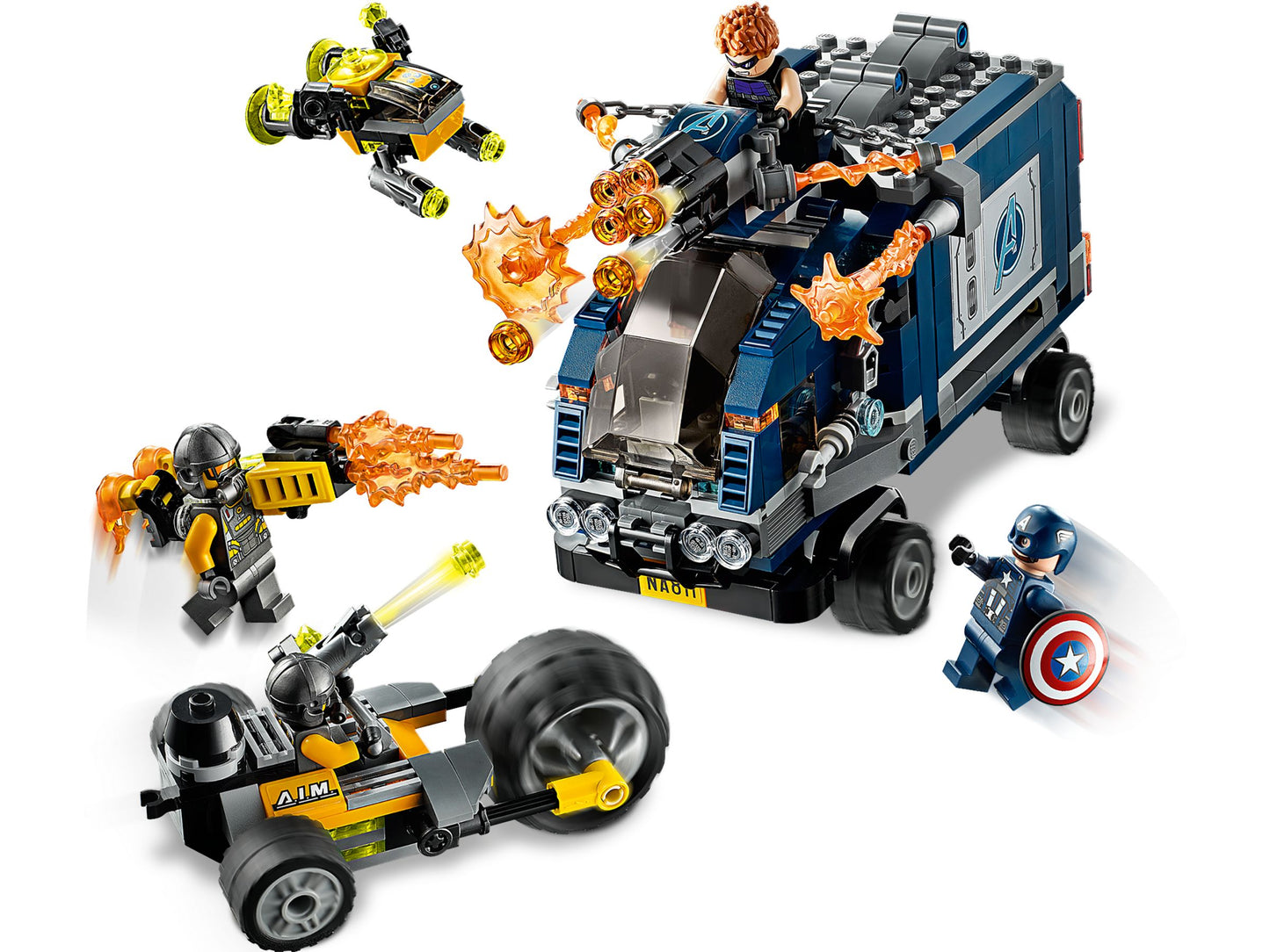 Super Heroes 76143 Avengers Truck-Festnahme