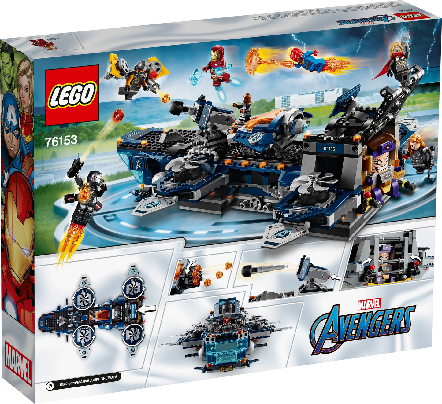 Super Heroes 76153 Avengers Helicarrier