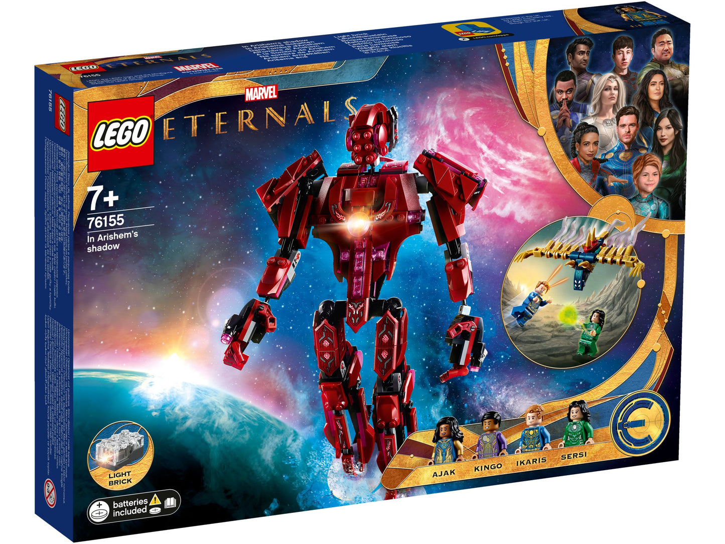 Super Heroes 76155 LEGO Marvel The Eternals: In Arishems Schatten