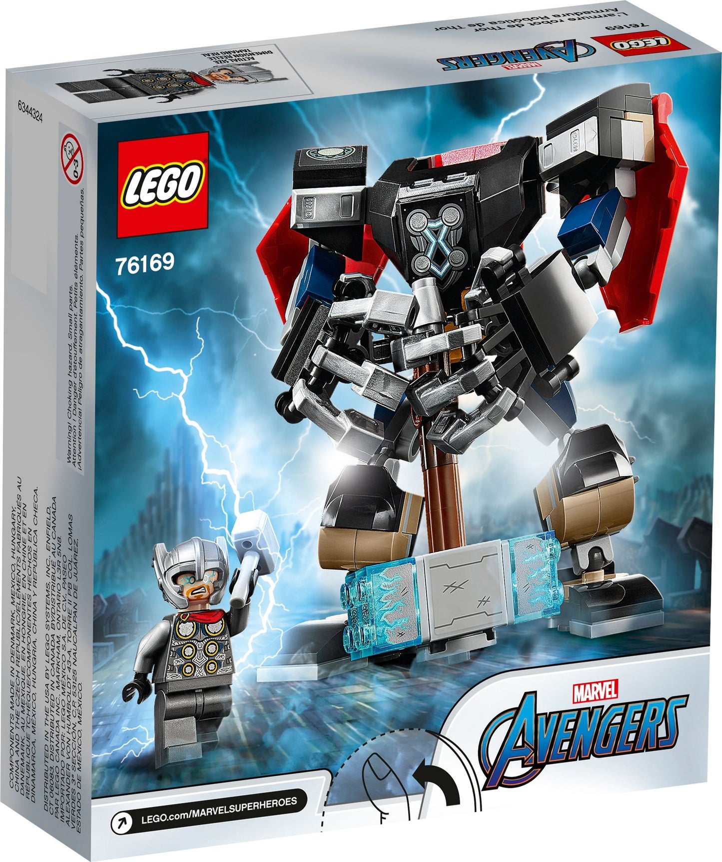 Super Heroes 76169 Thor Mech