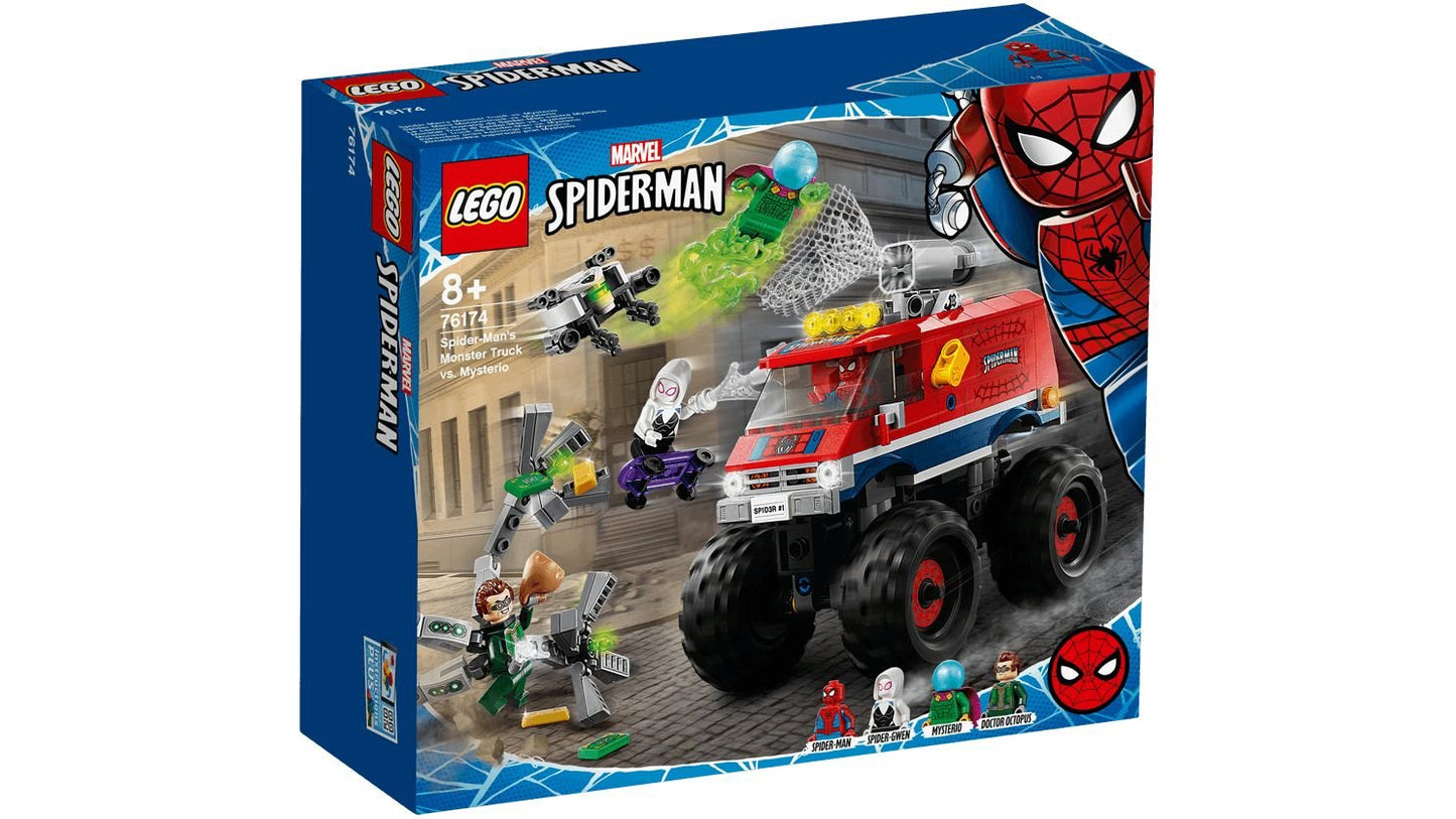 Super Heroes 76174 Spider-Mans Monstertruck vs Mysterio