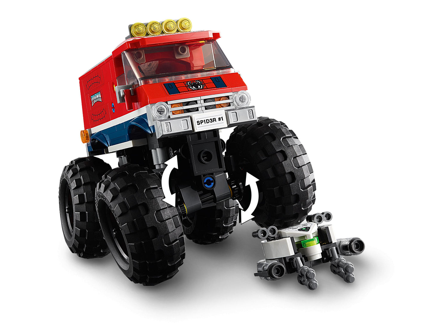 Super Heroes 76174 Spider-Mans Monstertruck vs Mysterio