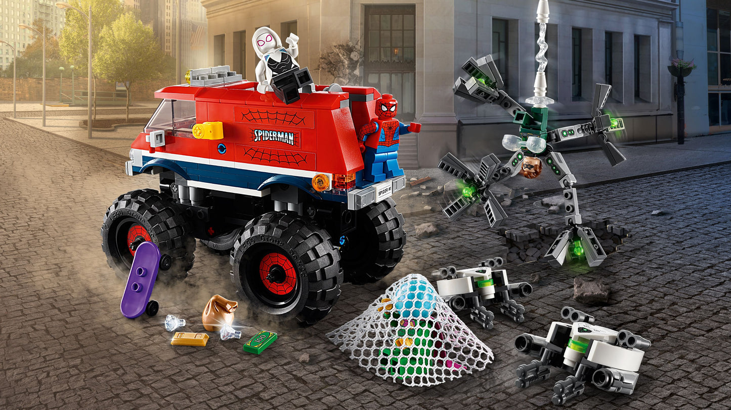 Super Heroes 76174 Spider-Mans Monstertruck vs Mysterio