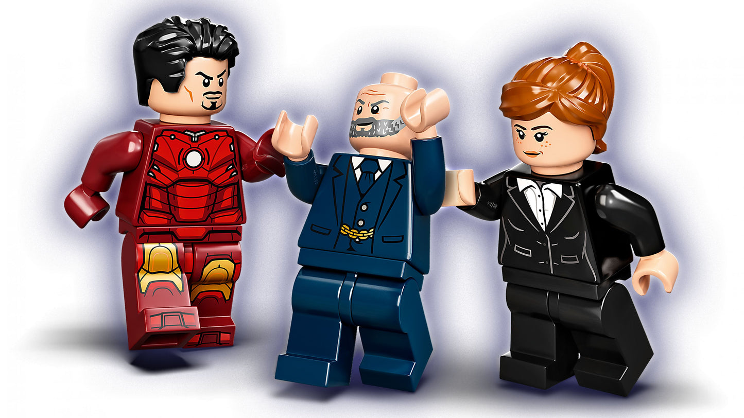 Super Heroes 76190 Iron Man und das Chaos durch Iron Monger