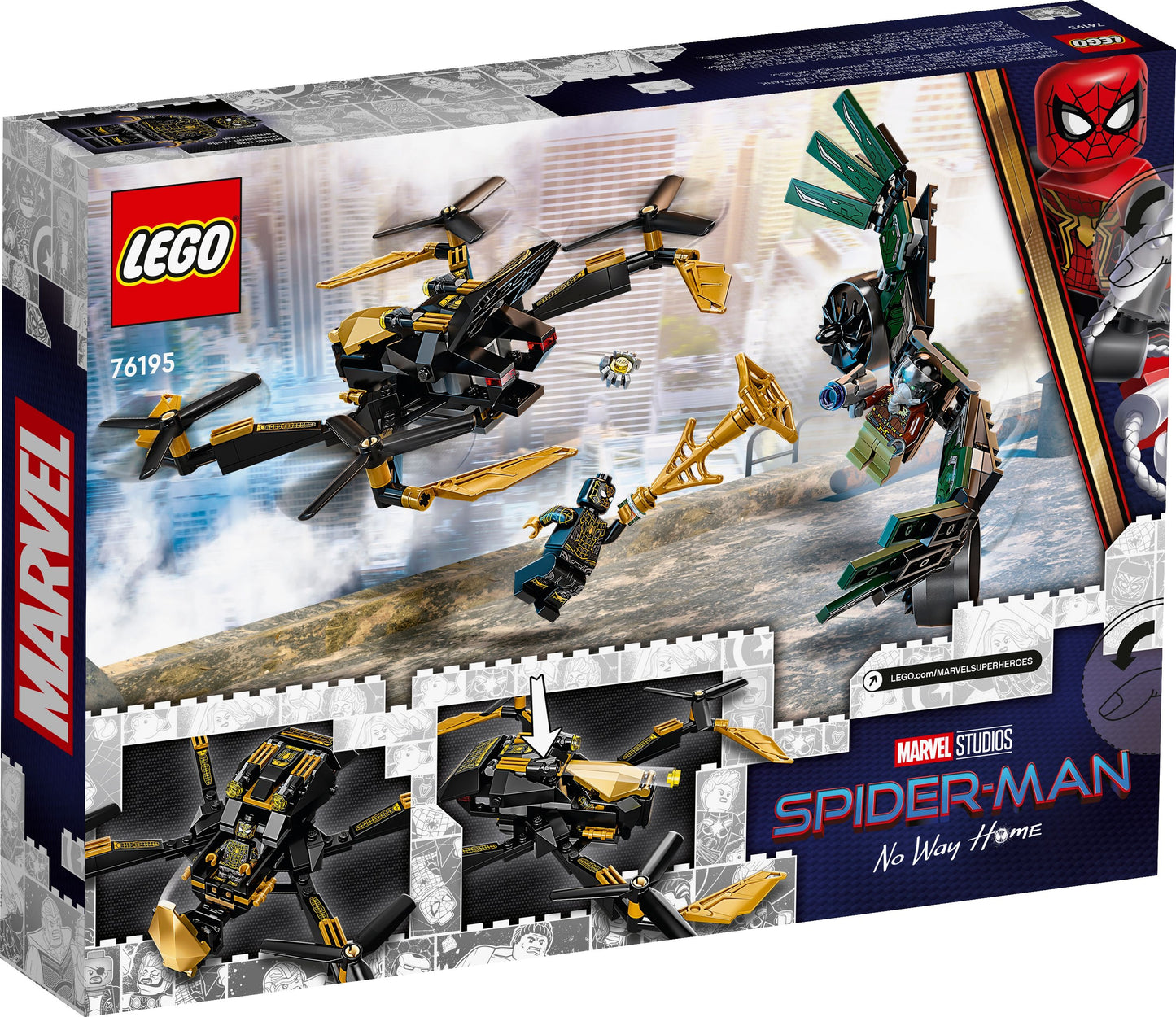 Super Heroes 76195 Spider-Mans Drohnenduell