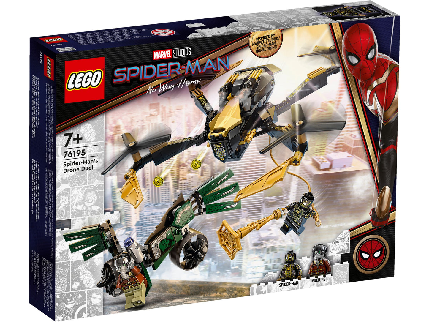 Super Heroes 76195 Spider-Mans Drohnenduell