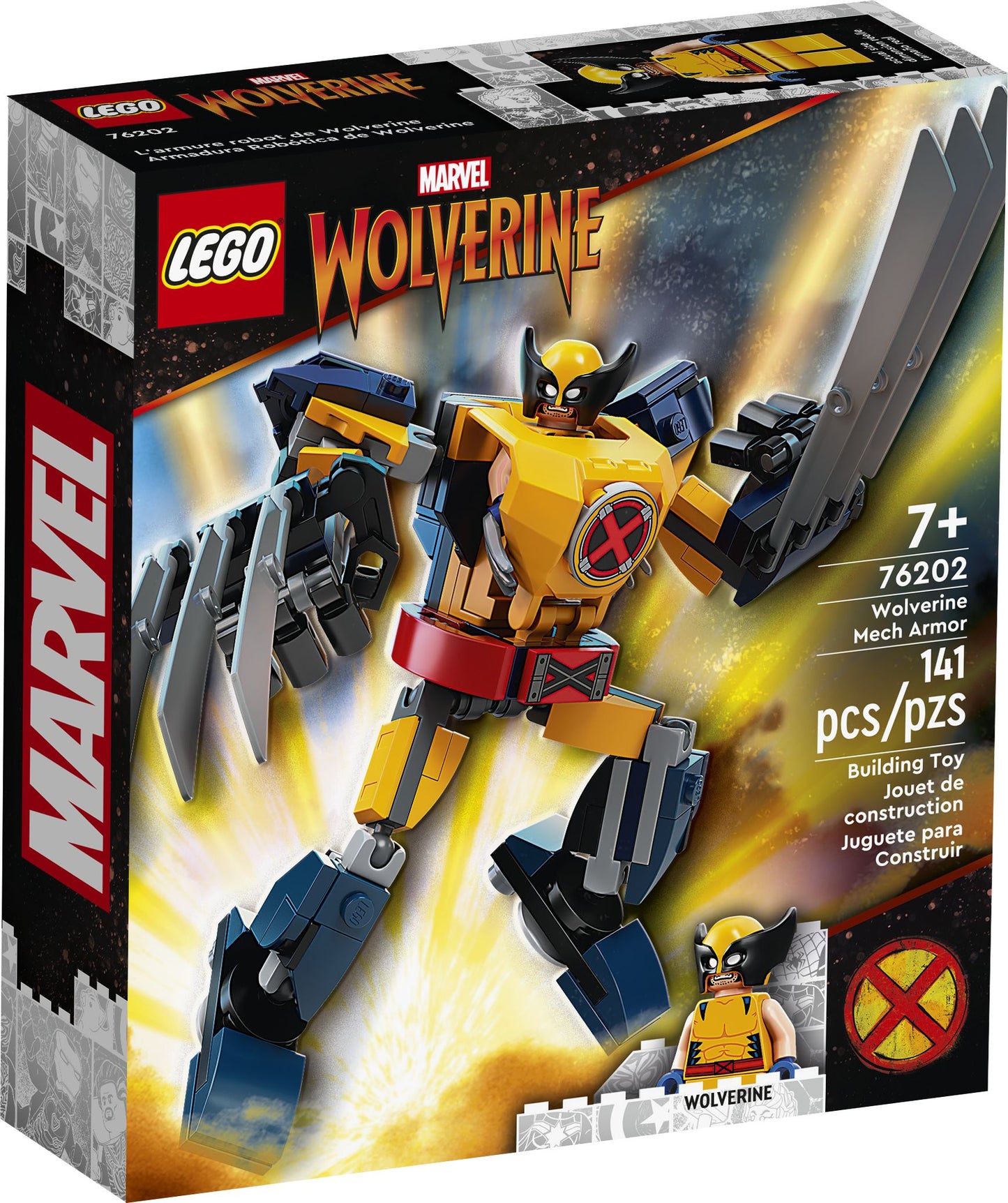 Super Heroes 76202 Wolverine Mech