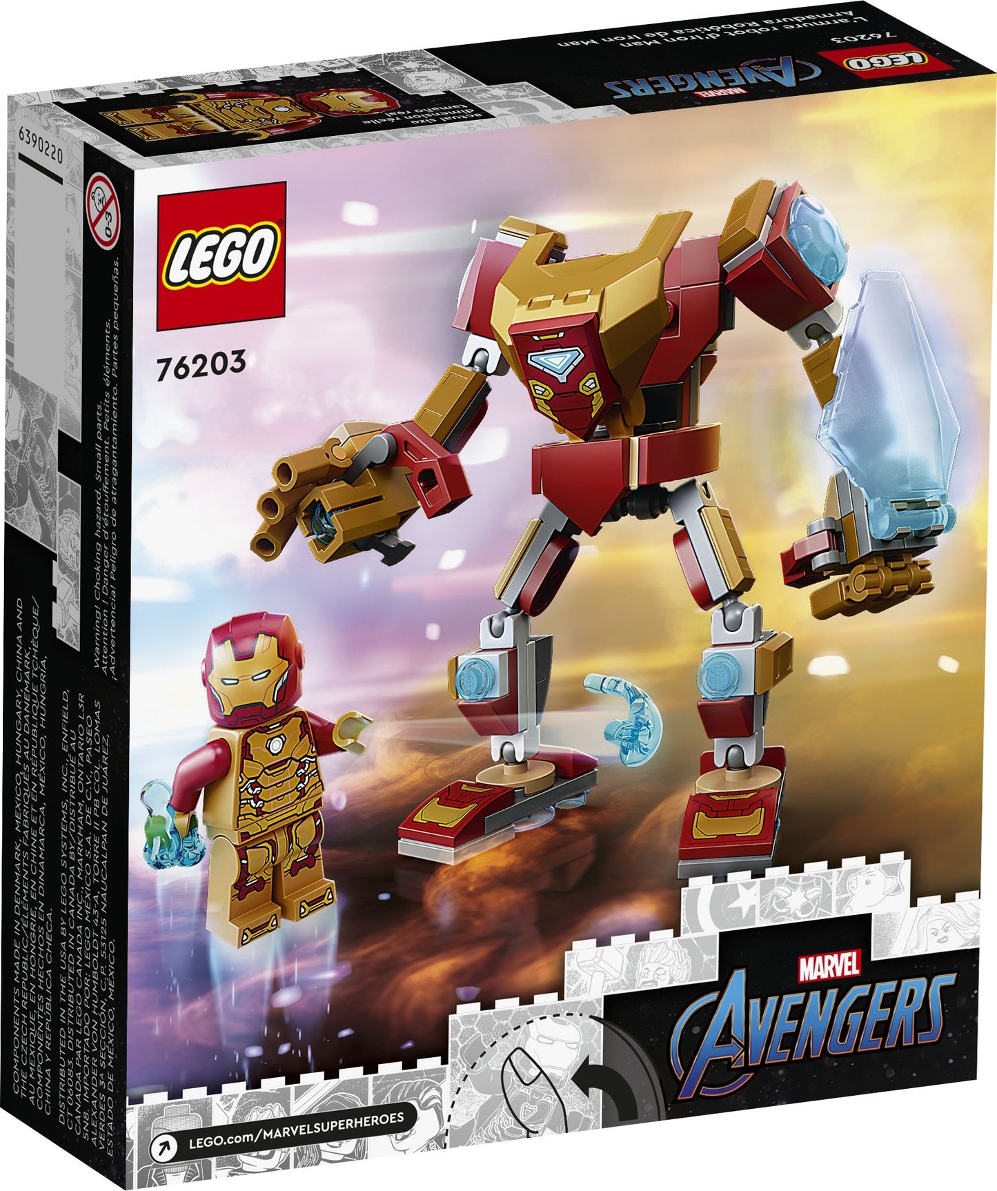 Super Heroes 76203 Iron Man Mech