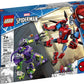 Super Heroes 76219 Spider-Mans und Green Goblins Mech-Duell