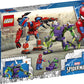 Super Heroes 76219 Spider-Mans und Green Goblins Mech-Duell