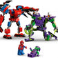 Super Heroes 76219 Spider-Mans und Green Goblins Mech-Duell