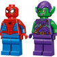 Super Heroes 76219 Spider-Mans und Green Goblins Mech-Duell