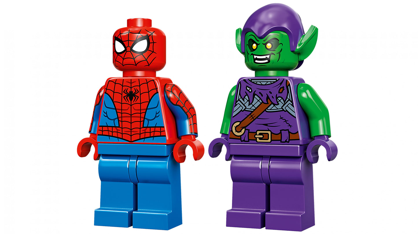 Super Heroes 76219 Spider-Mans und Green Goblins Mech-Duell