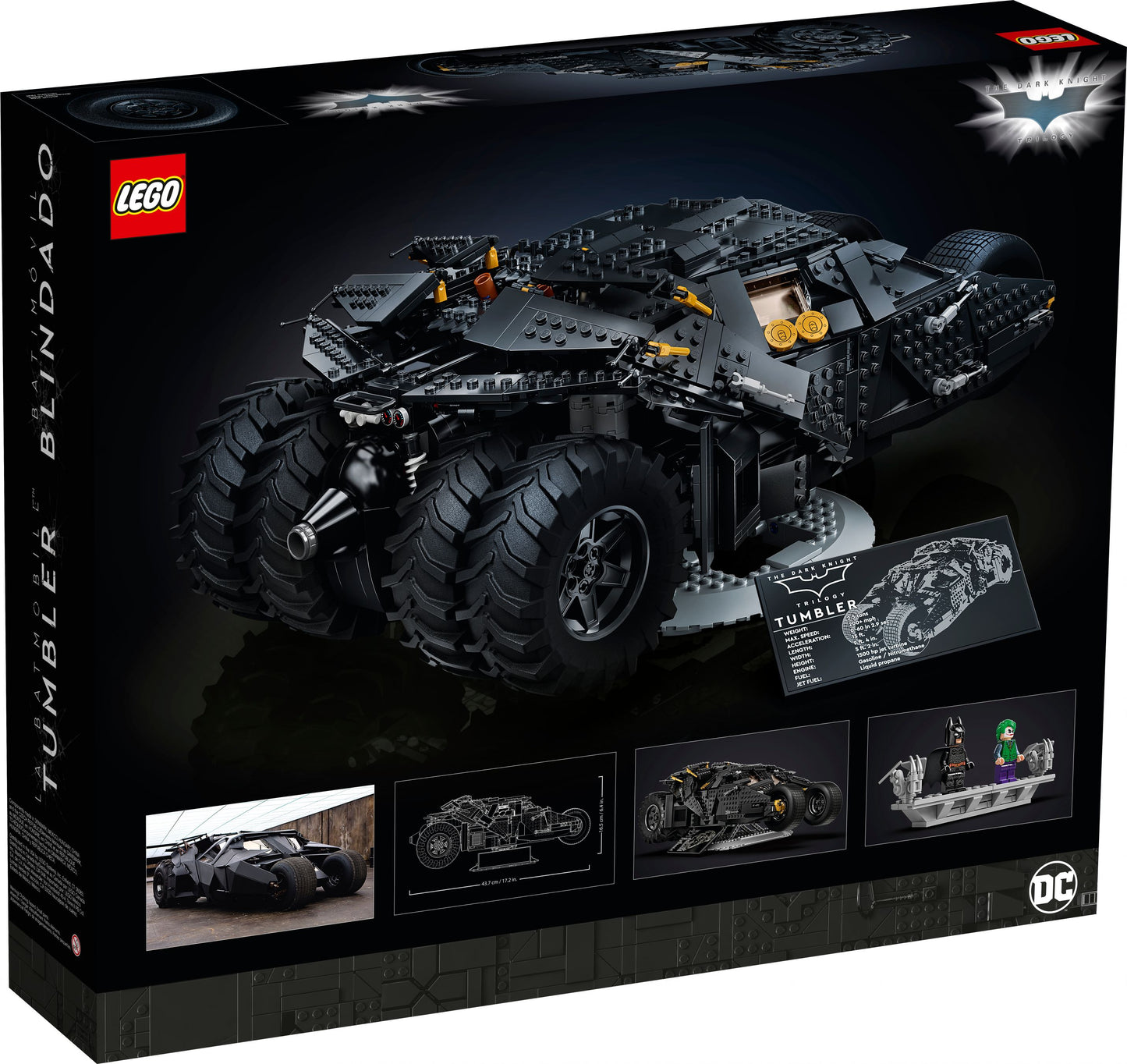 Super Heroes 76240 LEGO DC Batman™ – Batmobile™ Tumbler