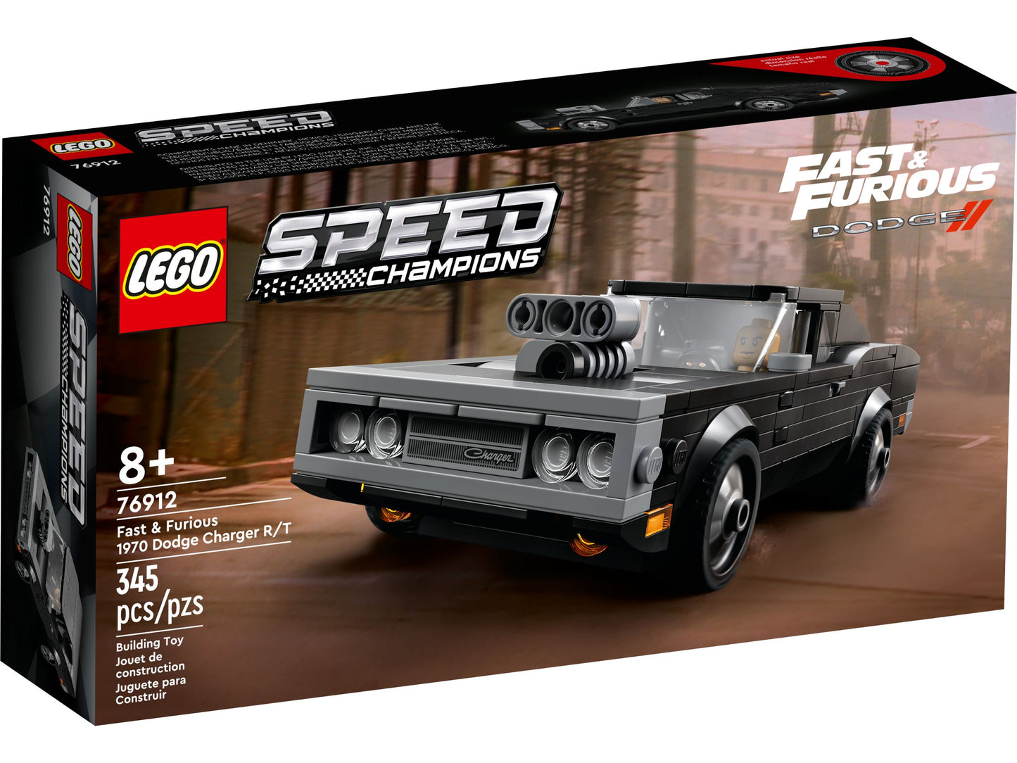 Speed Champions 76912 Fast& Furious 1970 Dodge Charger R/T